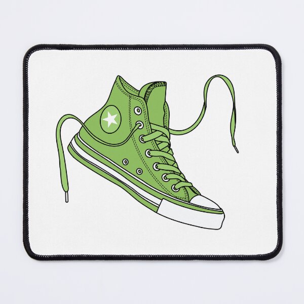 Item preview, Grass green high tops designed and sold by MickeyEdwards.