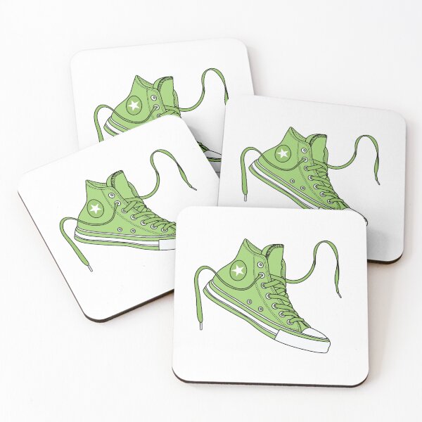 Item preview, Grass green 2 high tops designed and sold by MickeyEdwards.