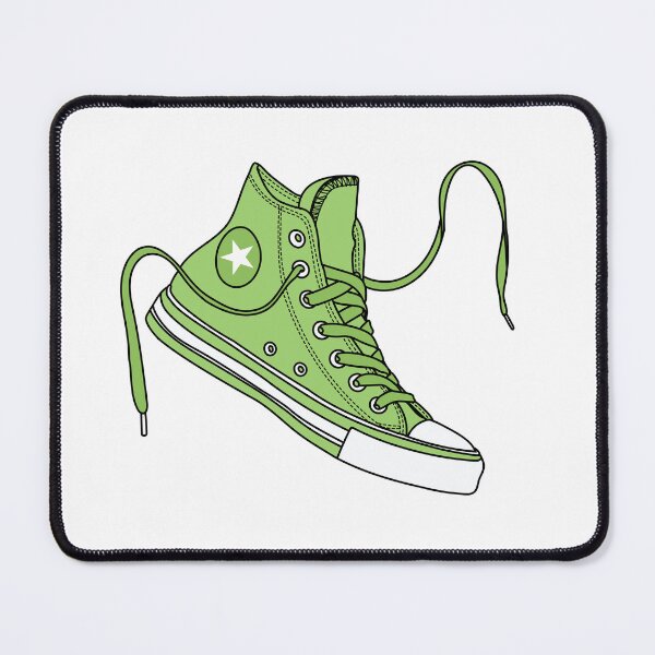Item preview, Grass green 2 high tops designed and sold by MickeyEdwards.