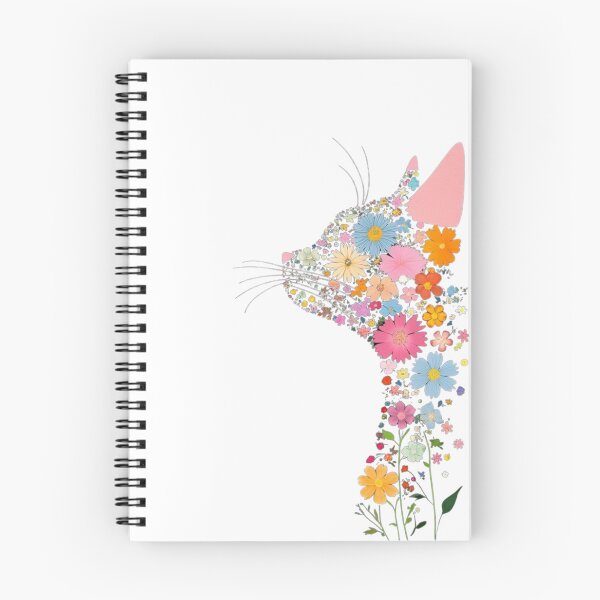 Item preview, Spring Garden Cat Profile Art designed and sold by Pani Kara.