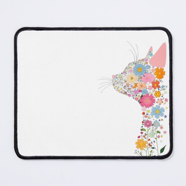 Item preview, Spring Garden Cat Profile Art designed and sold by Pani Kara.