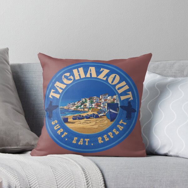 Item preview, TAGHAZOUT Surf Trip Morocco Sticker designed and sold by charafArtcorner.