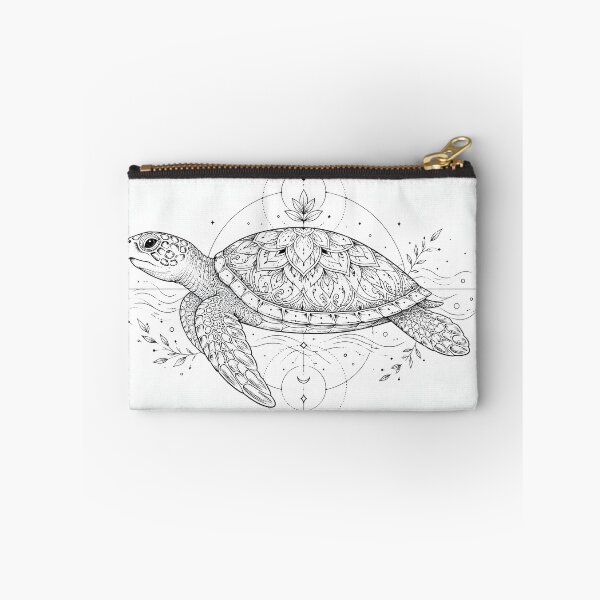 Item preview, Slow Living Turtle Mandala Art designed and sold by suryabumblee.