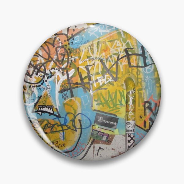 Item preview, Dive Bar Graffiti Bathroom designed and sold by DoodleMoreStuff.