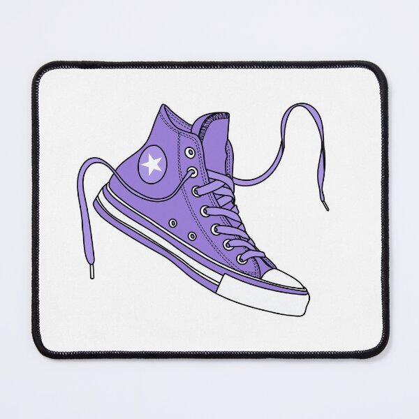 Item preview, Lavender high tops designed and sold by MickeyEdwards.