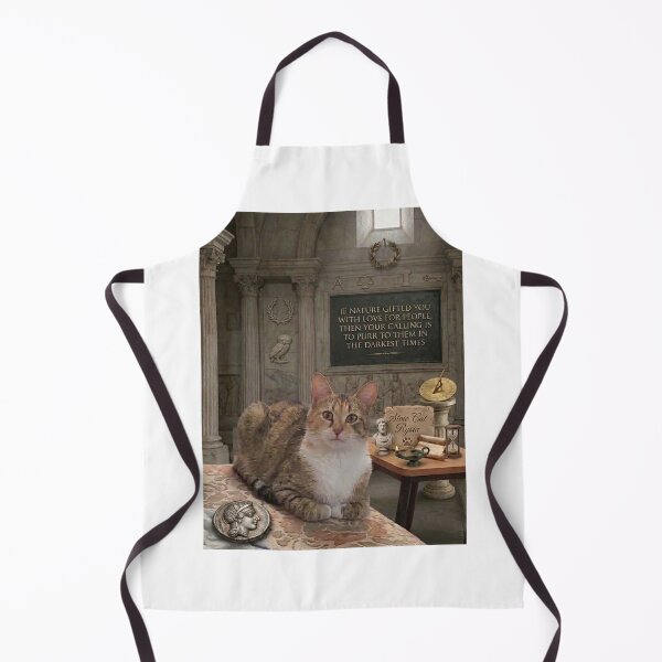 Item preview, Stoic Cat Rysia: A Lesson in Love and Purring designed and sold by NadinGerasi.
