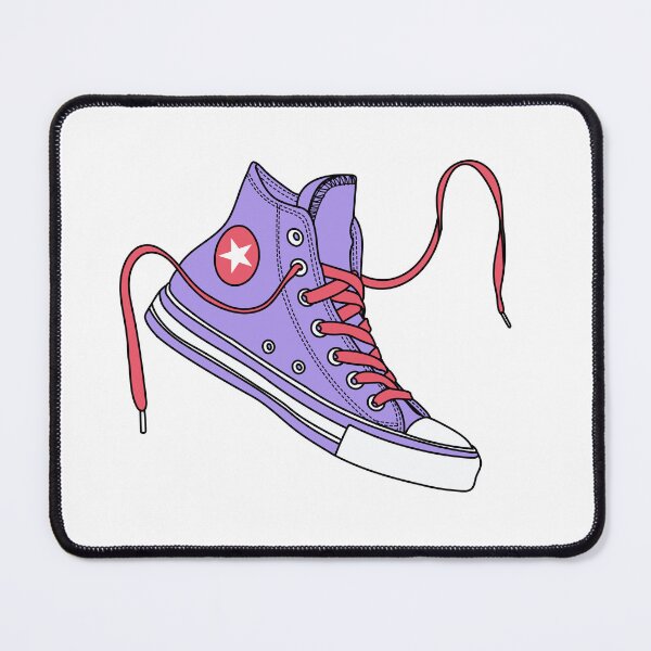 Item preview, Lavender and grapefruit high tops designed and sold by MickeyEdwards.