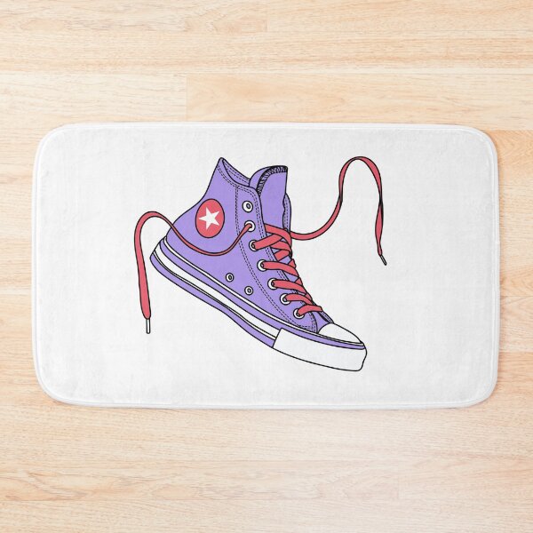 Item preview, Lavender and grapefruit high tops designed and sold by MickeyEdwards.