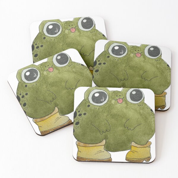 Item preview, frog in rain boots designed and sold by Artful Things.