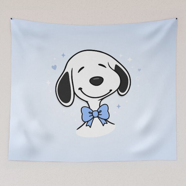 Item preview, Blue Bowtie Snoopy designed and sold by Krameri Creations.