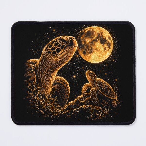 Item preview, Turtle Howling To The Moon Vintage 90s Graphic designed and sold by will freed18.