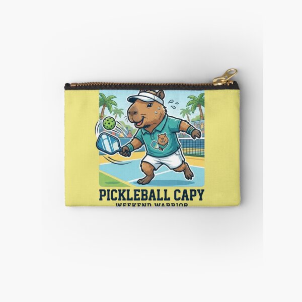 Item preview, Pickleball Capybara – Funny Sports Animal Art designed and sold by Dogandesighn.