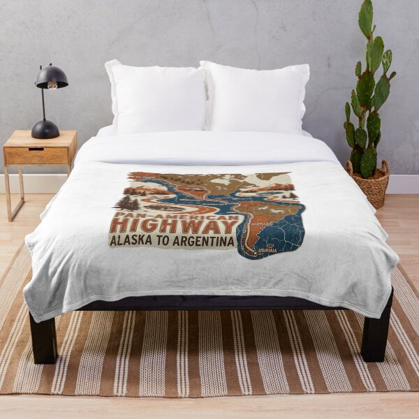 Artikelvorschau, Pan-American Highway – Vintage Road Trip Adventure Design entworfen und verkauft von VladisWorld.