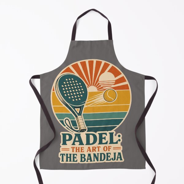 Item preview, Funny Padel Quote - padel the art of the bandeja- Retro Vintage Padel Art designed and sold by BelievingCreate.