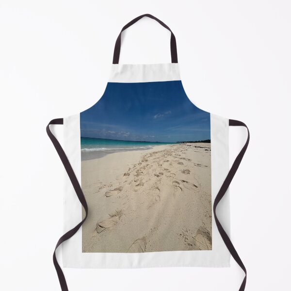 Item preview, Foot prints on sand on a beach in Nassau, Bahamas designed and sold by Cruisebysunny.
