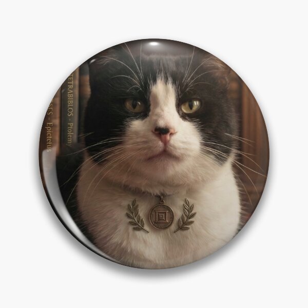 Item preview, ​Stoic Cat Kotia: Tranquility and Wisdom designed and sold by NadinGerasi.