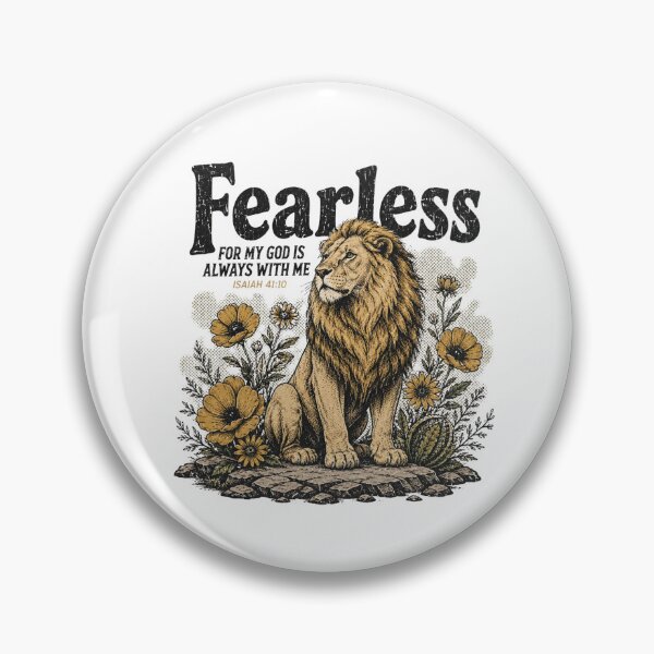 Item preview, Fearless - For My God Is Always With Me - Isaiah 41:10 designed and sold by Melissa Conner.