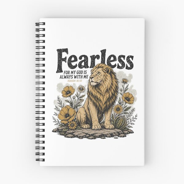 Item preview, Fearless - For My God Is Always With Me - Isaiah 41:10 designed and sold by Melissa Conner.