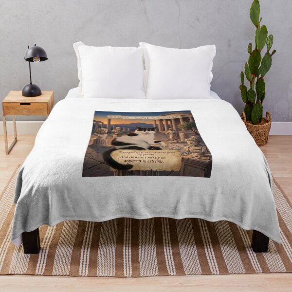 Item preview, ​Stoic Cat Gosha: Tranquility in Times of War designed and sold by NadinGerasi.