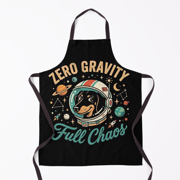 Item preview, Zero Gravity Full Chaos – Space Dachshund Astronaut Shirt designed and sold by Master_Reed.