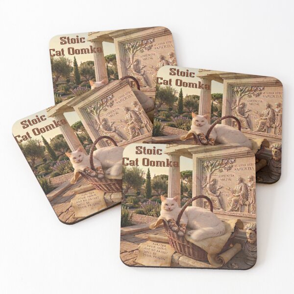 Item preview, Stoic Cat Oomka: Ukrainian Resilience and Stoic Peace designed and sold by NadinGerasi.