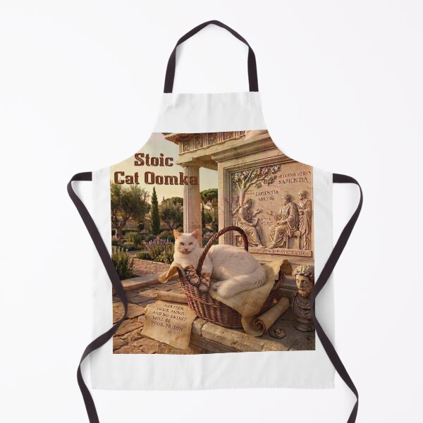Item preview, Stoic Cat Oomka: Ukrainian Resilience and Stoic Peace designed and sold by NadinGerasi.