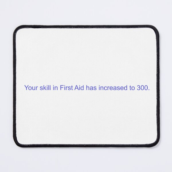 Item preview, First Aid Skill 300 — Classic WoW Fan Design | Secondary Skill Legend designed and sold by funcraftz.
