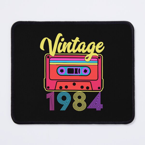 Item preview, 1984 Vintage Cassette – Retro Birth Year Birthday Colorful Gift Design designed and sold by EmeraldeaArt.