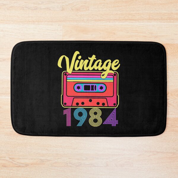 Item preview, 1984 Vintage Cassette – Retro Birth Year Birthday Colorful Gift Design designed and sold by EmeraldeaArt.