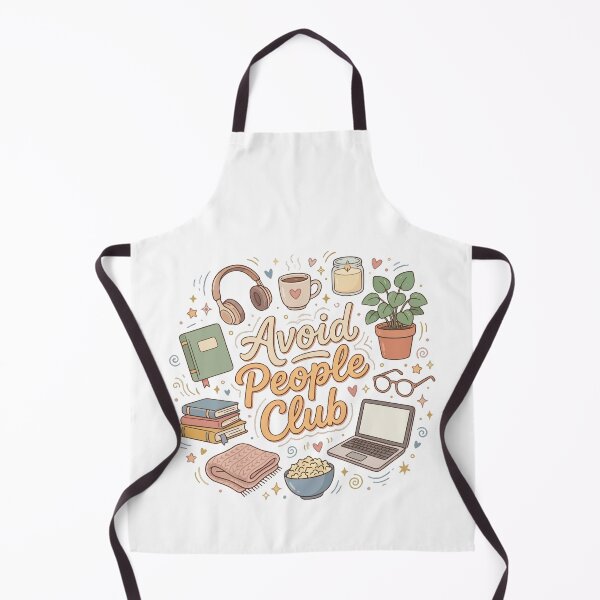 Item preview, Avoid People Club Introvert Humor Cozy designed and sold by HandicraftArt.
