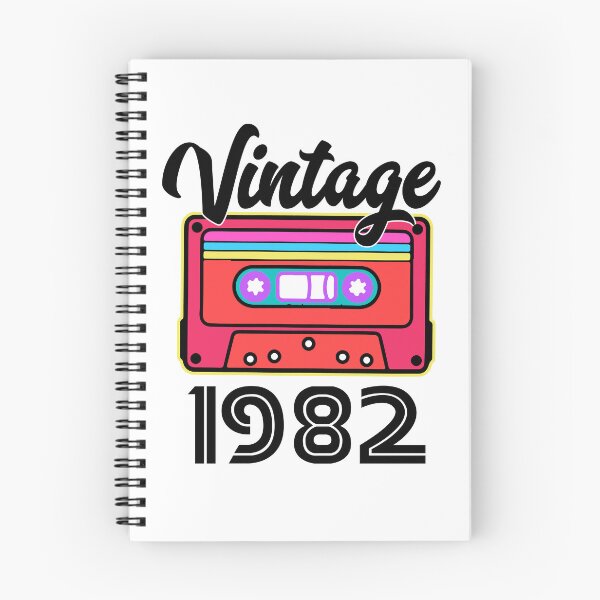 Item preview, 1982 Vintage Cassette – Retro Birth Year Birthday Gift Design designed and sold by EmeraldeaArt.
