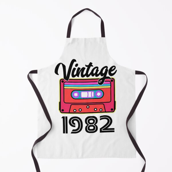 Item preview, 1982 Vintage Cassette – Retro Birth Year Birthday Gift Design designed and sold by EmeraldeaArt.