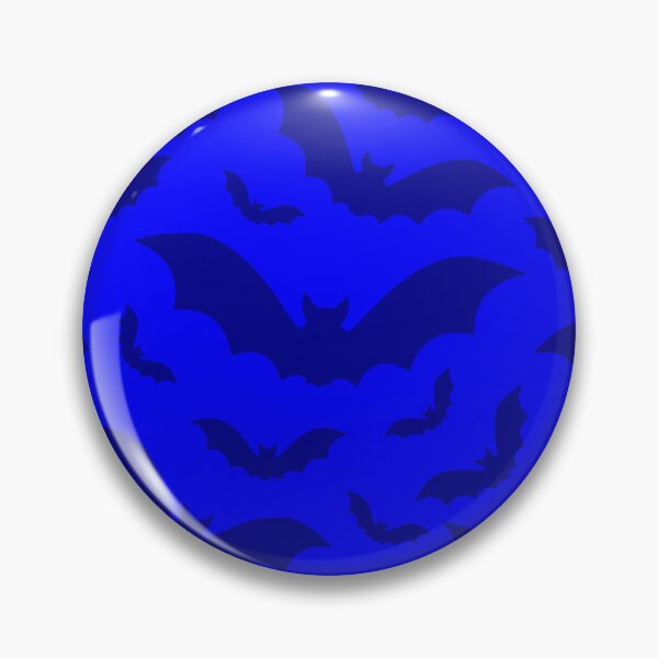 Item preview, blue halloween vampire bats gothic designed and sold by Gossip Rag.