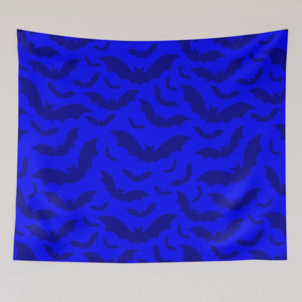 Item preview, blue halloween vampire bats gothic designed and sold by Gossip Rag.
