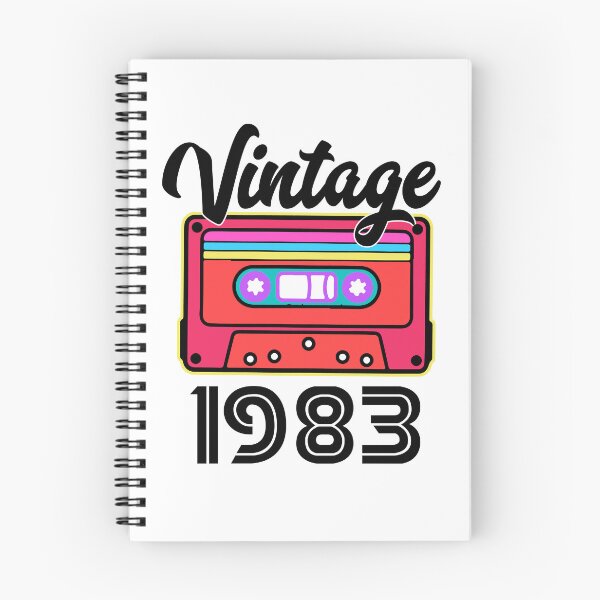 Item preview, 1983 Vintage Cassette – Retro Birth Year Birthday Gift Design designed and sold by EmeraldeaArt.