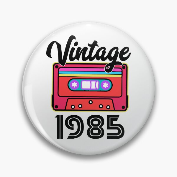 Item preview, 1985 Vintage Cassette – Retro Birth Year Birthday Gift Design designed and sold by EmeraldeaArt.