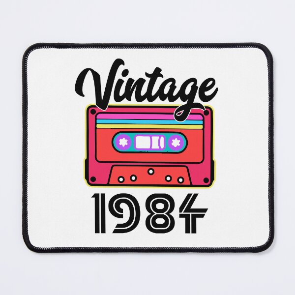 Item preview, 1984 Vintage Cassette – Retro Birth Year Birthday Gift Design designed and sold by EmeraldeaArt.