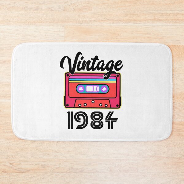Item preview, 1984 Vintage Cassette – Retro Birth Year Birthday Gift Design designed and sold by EmeraldeaArt.