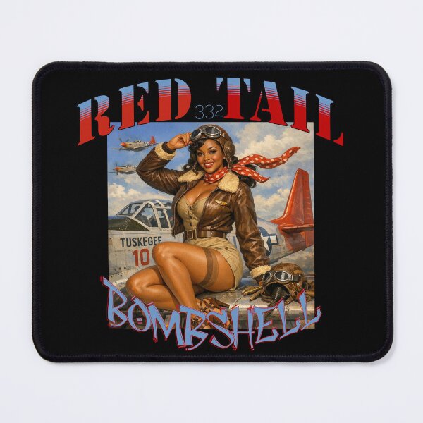 Item preview, RED TAIL - BOMBSHELL designed and sold by BabaSoti.