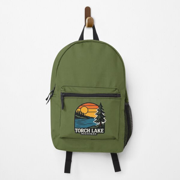 Item preview, Torch Lake Michigan Retro Sunset designed and sold by American Travels.