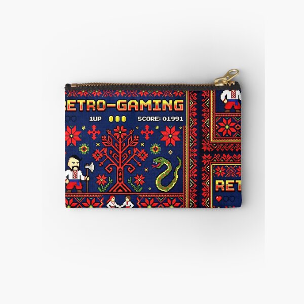 Item preview, Ukrainian Folk Art Retro Pixel Game Hero designed and sold by NadinGerasi.