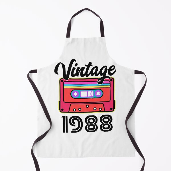 Item preview, 1988 Vintage Cassette – Retro Birth Year Birthday Gift Design designed and sold by EmeraldeaArt.