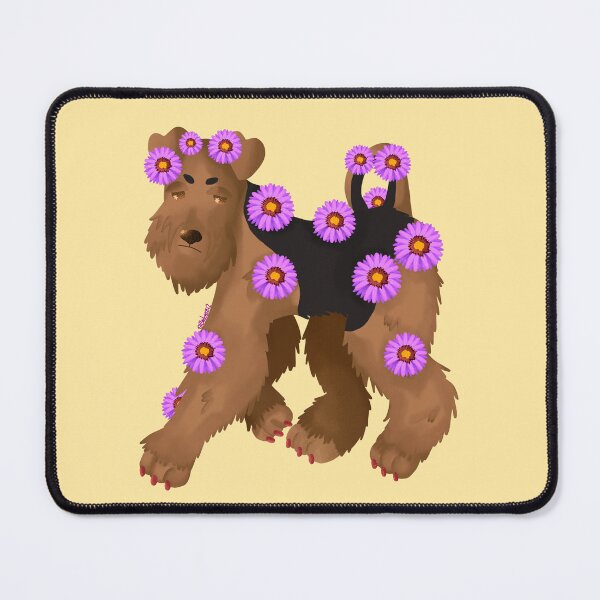 Item preview, Asters x Airedale Terrier designed and sold by Bre-Bug-242.