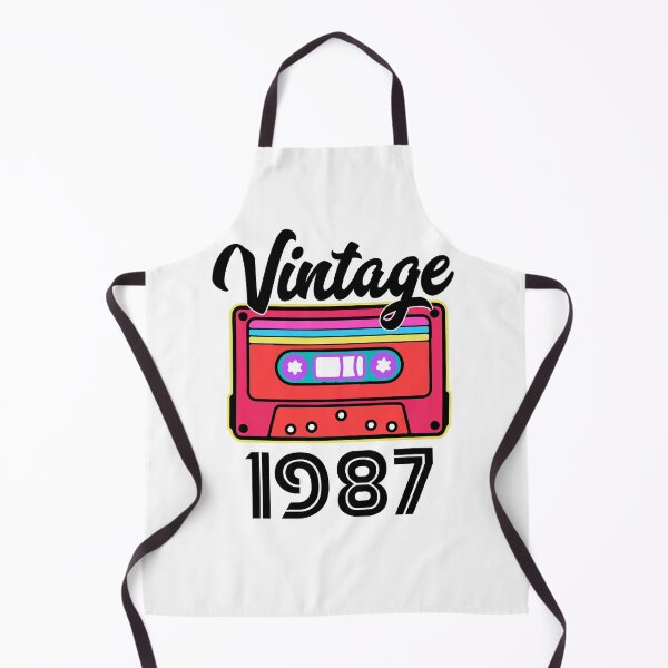 Item preview, 1987 Vintage Cassette – Retro Birth Year Birthday Gift Design designed and sold by EmeraldeaArt.