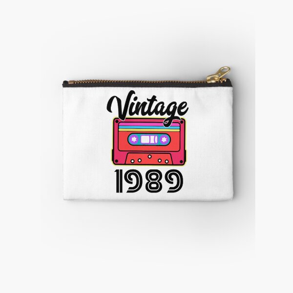 Item preview, 1989 Vintage Cassette – Retro Birth Year Birthday Gift Design designed and sold by EmeraldeaArt.
