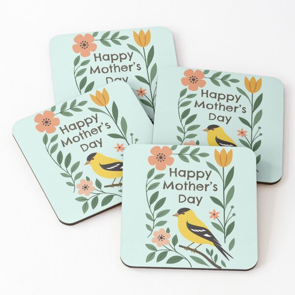 Item preview, American Goldfinch Mother’s Day designed and sold by Ghost on Toast.