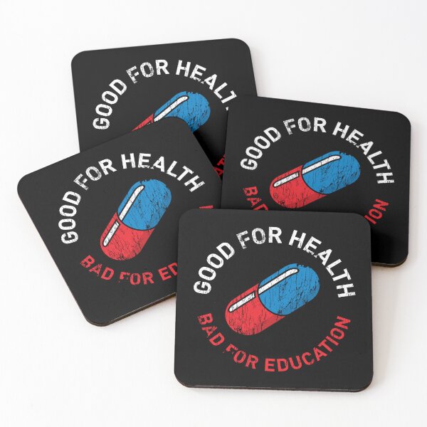 Item preview, Akira Good For Health Bad For Education - worn version designed and sold by The Common Tee.