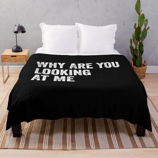 Item preview, Why Are You Looking At Me Funny Sarcastic Introvert designed and sold by Ali-printshop.