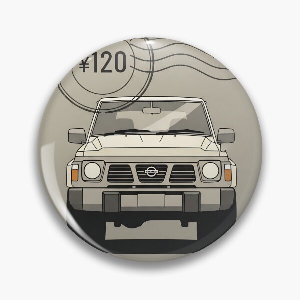 Item preview, Nissan Patrol Classic 4x4 Off-Road Vintage Postage Stamp Art designed and sold by Motorline44.