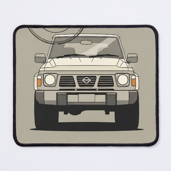 Item preview, Nissan Patrol Classic 4x4 Off-Road Vintage Postage Stamp Art designed and sold by Motorline44.